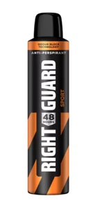 RIGHT GUARD FOR MEN 48hr PROTECTION ANTI-PERSPIRANT SPRAY 250ml Various Scents - Picture 1 of 11