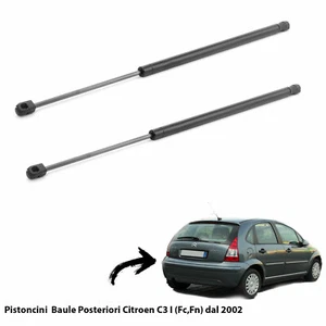 2 MOLLE A GAS PISTONI PISTONCINI PORTELONE BAGAGLI CITROEN C3 I (FC,FN) 2002 - Foto 1 di 1