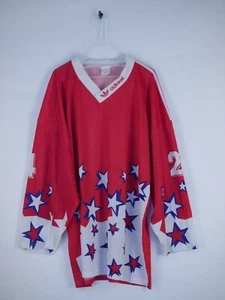 Adidas Eishockey Hockey Trikot WSV Aschaffenburg Retro Vintage Herren Größe 2XL - Picture 1 of 2