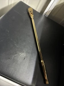 *New* Snap On Tools Gold 3/8" Long Flex Ratchet FLLF80 Rare Collectible Promo - Picture 1 of 3