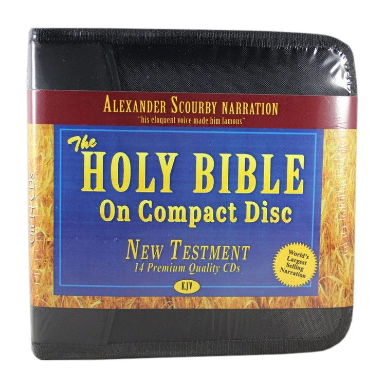 Alexander Scourby New Testament-KJV (2003, Compact Disc)