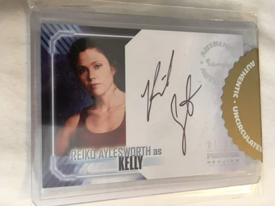 Reiko Aylesworth Aliens vs Predator Requiem Kelly Autograph A1 Auto Inkworks 24 - Image 1 of 2