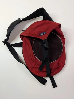 Mochila Bolso Bandolera Vintage PATAGONIA Rojo O Bita Orbiter Foto 1 de 4