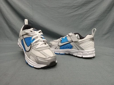 Nike Vomero 5 (PS) Tenis Malla Blanco Azul Plata Talla 2Y ¡NUEVAS SIN CAJA! Foto 1 de 4