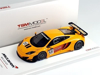 TSM MODEL, MCLAREN MP4-12C GT3 Presentazione 2011 Arancione, 1/43,  TSM114358 - Immagine 1 di 4