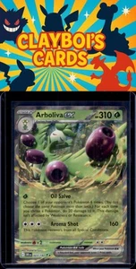 Arboliva ex SV10: Destined Rivals Pokémon 023/182 Double Rare NM+ - Picture 1 of 2