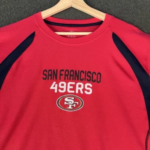 Camisa San Francisco 49ers Para Hombres 2XL Rendimiento Rojo Atlético Gráfico NFL Licencia - Imagen 1 de 10