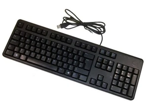 Dell DJ491 Keyboard ENGLISH USB Slim - Picture 1 of 1