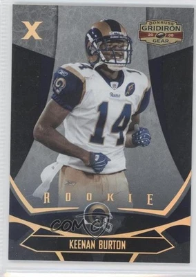 2008 Donruss Gridiron Gear Rookie Gold X's /100 Keenan Burton #153 Rookie RC - Image 1 of 2