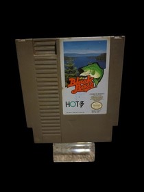The Black Bass NES Nintendo Entertainment System Video Game Fishing Tested