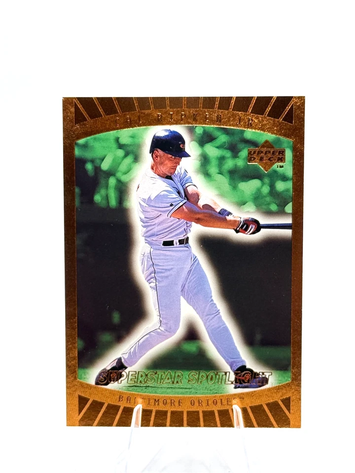 1999 Upper Deck Ovation Cal Ripken Jr. Superstar Spotlight #83 Orioles HOF  - Image 1 of 2