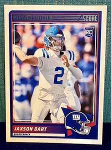 2025 Panini Score Football Jaxson Dart #35 Rookie New York Giants RC - Picture 1 of 3