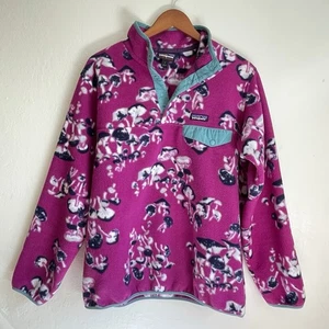 Patagonia Synchilla Mushroom Forest Snap-T Pullover Fleece Unisex Large 2016 - Bild 1 von 5