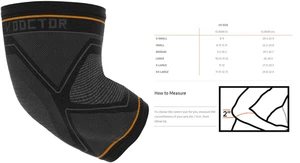 Shock Doctor Elbow Sleeve (Size L) Support Compression Gel Recovery - New - Picture 1 of 1