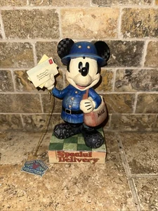 Jim Shore Disney Mickey Mouse Special Delivery Figur Postbote #4009263 - Bild 1 von 11