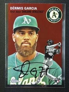 DERMIS GARCIA RC 2023 Topps Cromo Platino Anniversario #42 Atletica - Foto 1 di 2