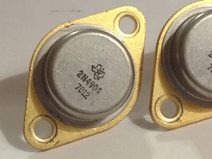 Dos (2) transistores 2N4904, transistores de potencia PNP, nuevo stock antiguo - Imagen 1 de 3