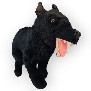 Universal Studios Mundo Mágico de Harry Potter Sirio Lobo Negro Peluche Perro UC - Imagen 1 de 8