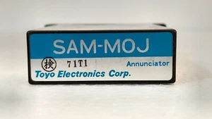 Toyo Electric 71t1 / 71T1 SAM-MOJ Annunciator - Picture 1 of 3