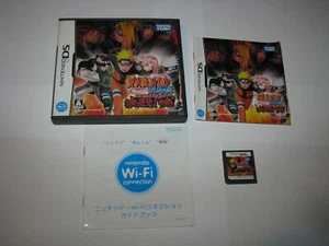 Naruto Shippuuden Saikyou Ninja Daikesshuu 5 Nintendo DS Japan import US Seller - Picture 1 of 7