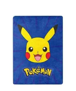 Pikachu Pokemon Silky Soft Throw Blanket 46”X 60” - Picture 1 of 1