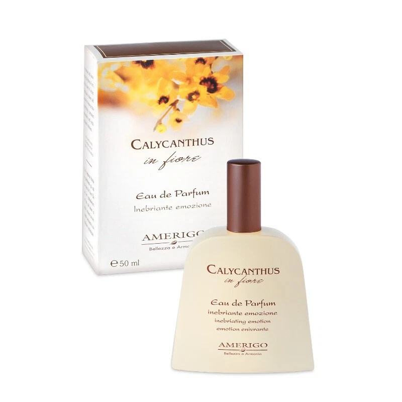 EAU DE PARFUM CALYCANTHUS AMERIGO, INTENSA FRAGRANZA FRESCA E SENSUALE. - Immagine 1 di 1