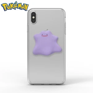 Pokemon Ditto Phone Grip & Stand with Swappable Top PopOut Ditto Face PopGrip - Picture 1 of 18