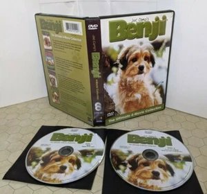 Joe Camp's Benji (2 DVD) 4 Movie Collection Very Own Christmas/Off Leash + More - Imagen 1 de 6