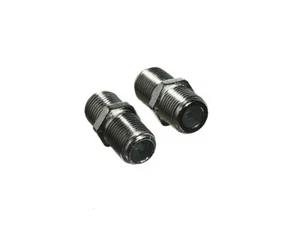 New 100 X Satelite Coaxial Coax Aerial Connectors Plug Joiner Socket - Onestopd - Picture 1 of 1
