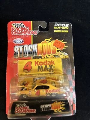 Varillas de stock Racing Champions 2002 Mike Skinner #4 Kodak 1970 Chevelle  Foto 1 de 2