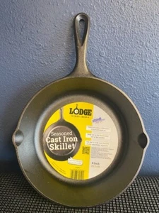 Lodge Pre-Seasoned 8"(20.3cm) Cast Iron Skillet- L5SK3 - Picture 1 of 4