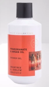 Gel de ducha Crabtree & Evelyn Cult Collection aceite de granada y argán 8,4 oz nuevo - Imagen 1 de 2