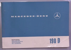 190 D Manual de instrucciones, aleta trasera (X 208) - Imagen 1 de 3