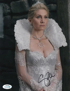 Once Upon A Time *HAND* Signed Elizabeth Mitchell 10x8 Photo ACOA CERT + COA [2] - Picture 1 of 3