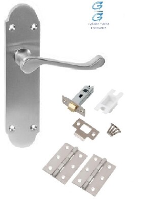 Commercial LIFE Security Products Silver Interior Or Exterior Storeroom Door Handle In The Door Handles Department At