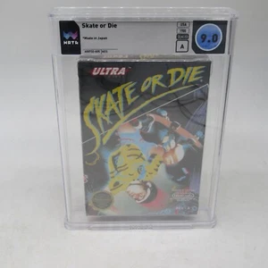 Skate or Die (1988) Nintendo NES Graded WATA 9.0 A Sealed and NEW RARE MINT COND - Picture 1 of 9