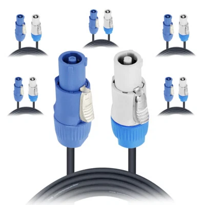 6x ProX XC-PWC14-03 3Ft 14 AWG High Performance PowerCON Connection Link - Image 1 of 4