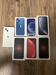 Apple iPhone Empty Box Lot Of (7) - Photo 1 sur 2