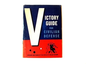 Escasa Guía de Victoria de la Segunda Guerra Mundial para Defensa Civil de Standard Oil de California - Imagen 1 de 19