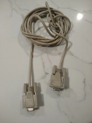 C2G 03045 DB9 F/F Serial RS232 10ft Null Modem Cable - Image 1 of 2