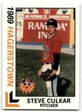 1989 BEST HAGERSTOWN SUNS STEVE CULKAR HAGERSTOWN SUNS #8