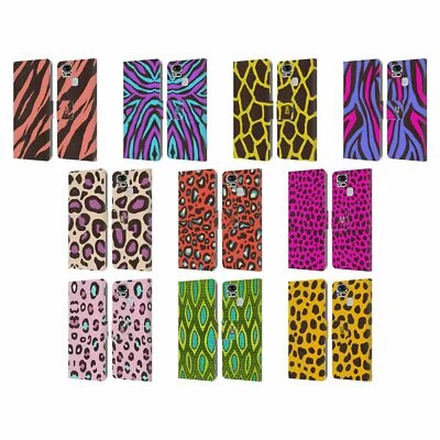 HEAD CASE MAD PRINT 2 LEATHER BOOK CASE & WALLPAPER FOR ASUS ZENFONE PHONES - Image 1 of 4