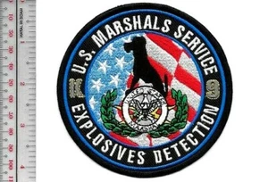 US Marshals Service K-9 EOD Detection Agent & Canine Team Patch - Bild 1 von 1