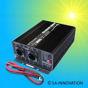 Spannungswandler 2000W 230V/24V - modifizierter Sinus - Bild 1 von 2