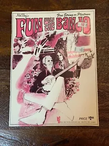 Mel Bay's 1970 Fun With the Banjo Five String or Plectrum Songbook - Picture 1 of 4