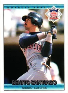 1992 Donruss #430b Benito Santiago - Picture 1 of 2