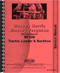 Manual de servicio de tractor industrial Massey Ferguson 30B MH-S-MF30B TLB - Imagen 1 de 1
