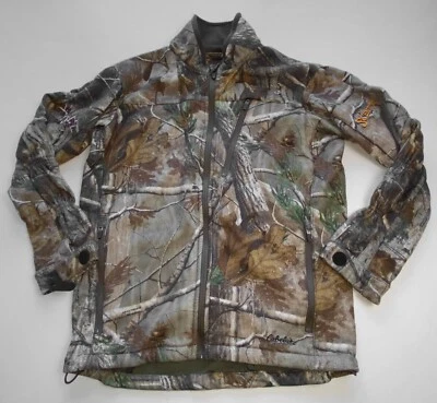Cabelas Jacket Men's MEDIUM Scentlok Super Slam Realtree Camo Full Zip Pockets - Image 1 of 4