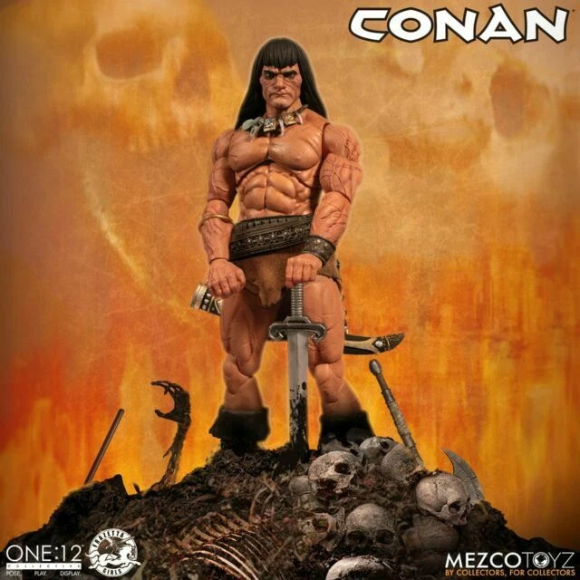 Mezco Conan The Barbarian 6.75 inch Action Figure