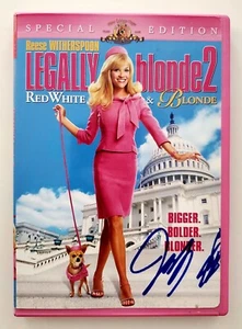 Jennifer Coolidge Signed Legally Blonde 2 DVD Actress American Pie LEGEND RAD - Picture 1 of 1